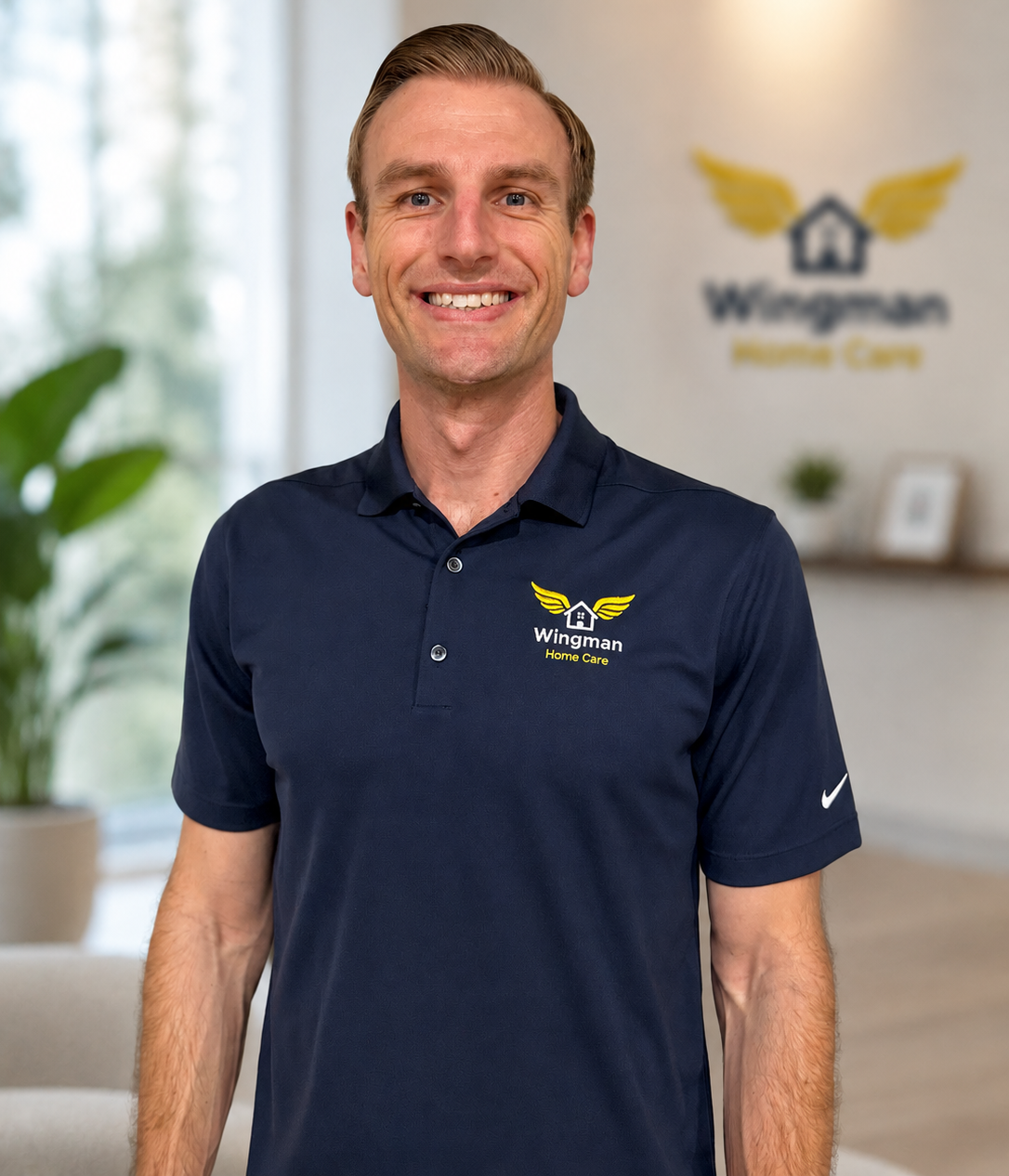 Andrew Mudge, founder of Wingman Home Care